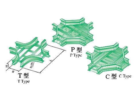 XQJ-TJ-T、P、C-04型大跨距水平四通橋架